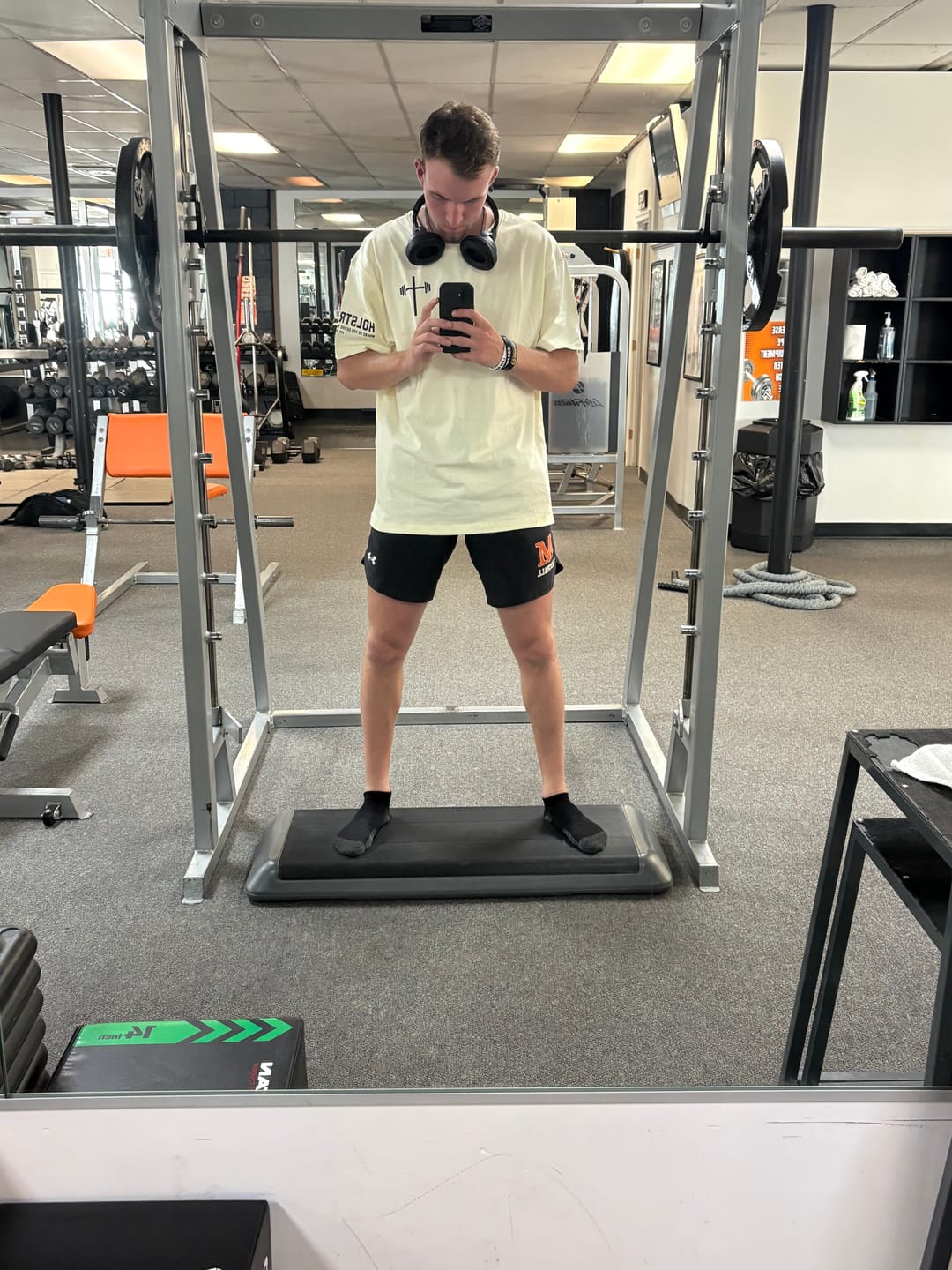 Customer photo review of Premium Oversized Scripture Tee