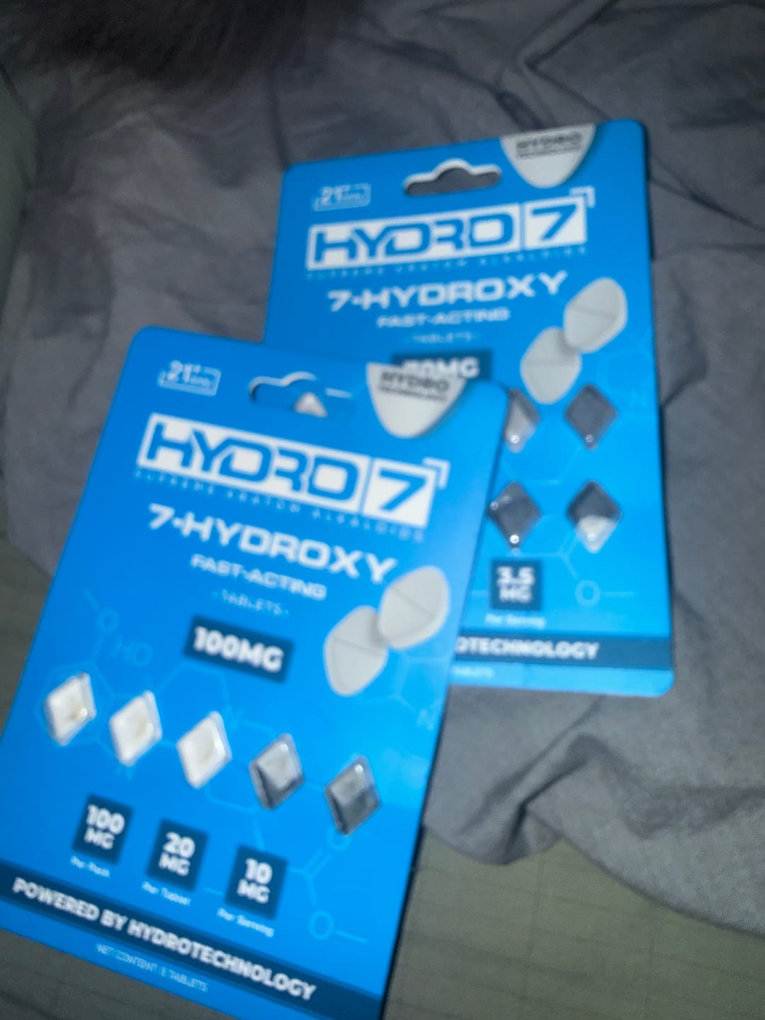 Customer photo review of 7-Hydroxy Tablets - 7MG (10 Count) 70MG