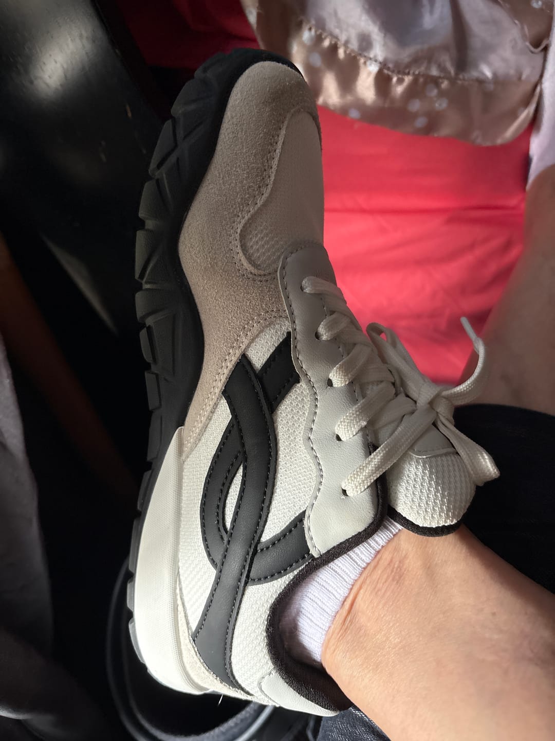 Customer photo review of Hareball - Wide Toe Sneakers