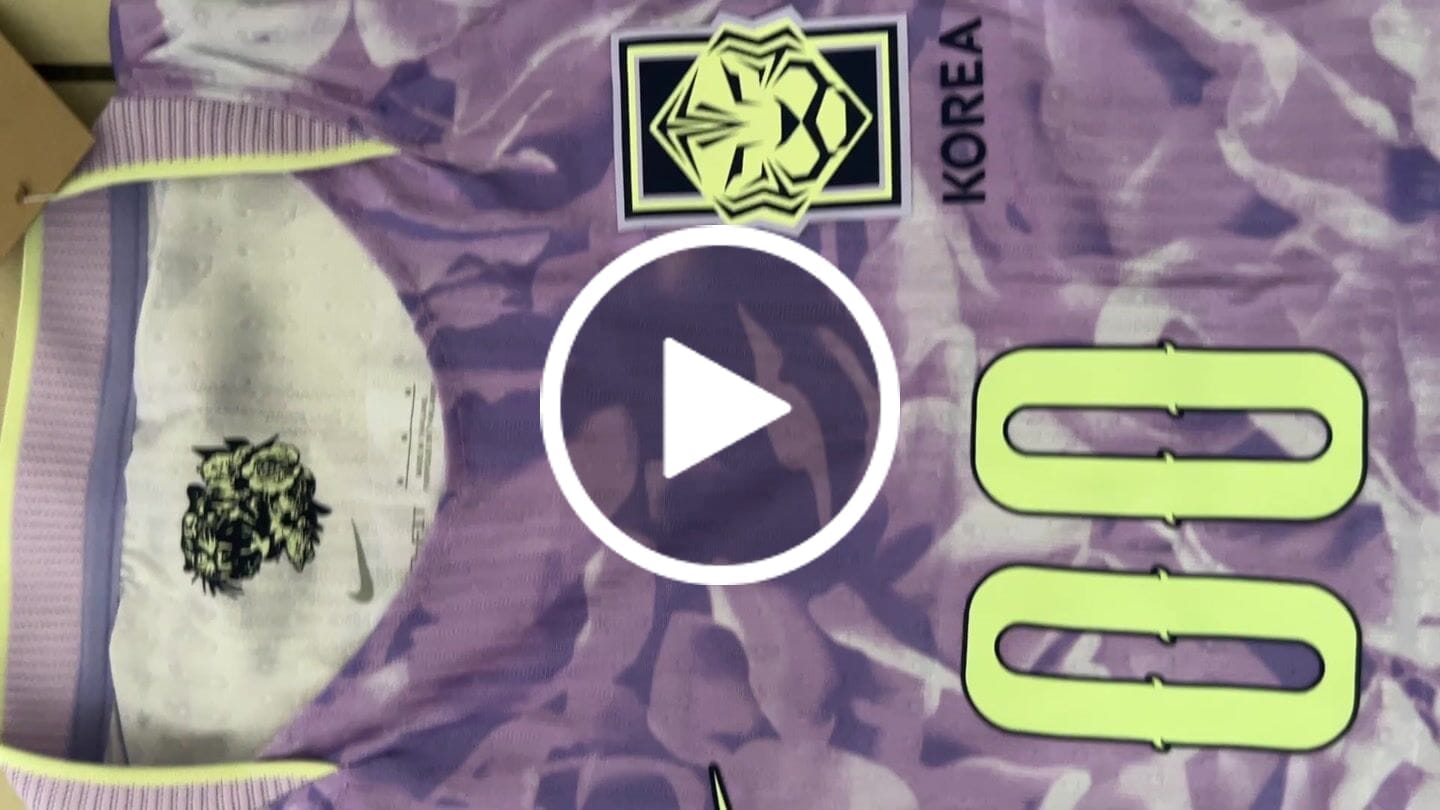 Customer video review of Maillot player Corée du Sud extérieur 2026