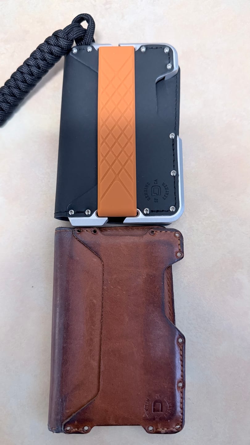 Customer photo review of 3 Pocket Bifold with Pen Cavity