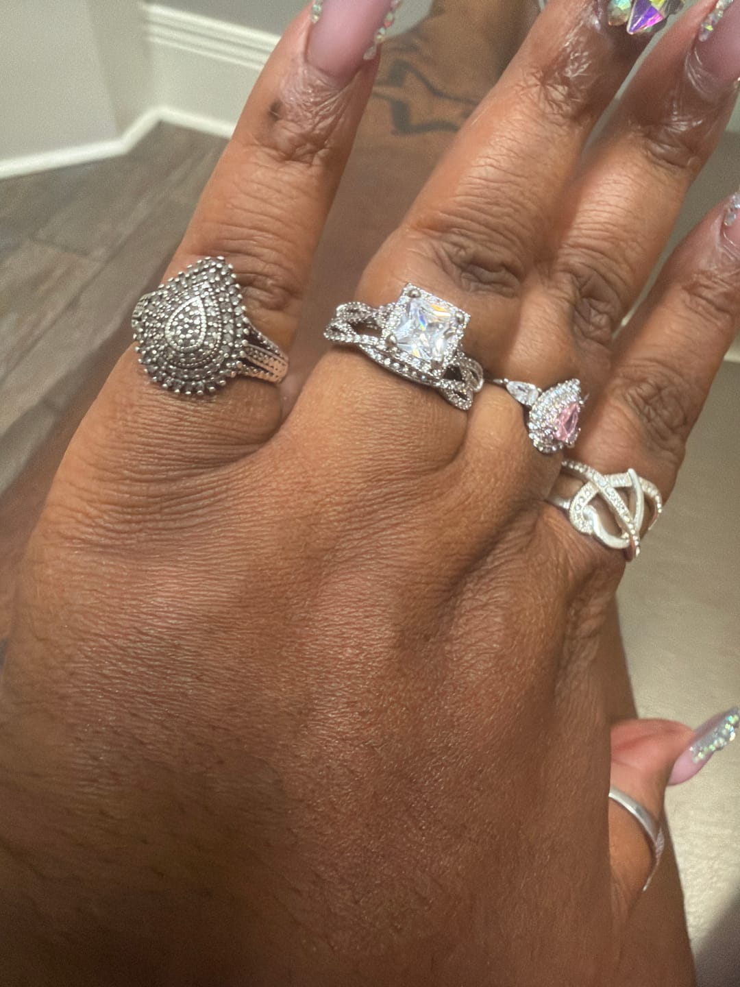 Customer photo review of FREE Today: Prince Rose Couple Ring