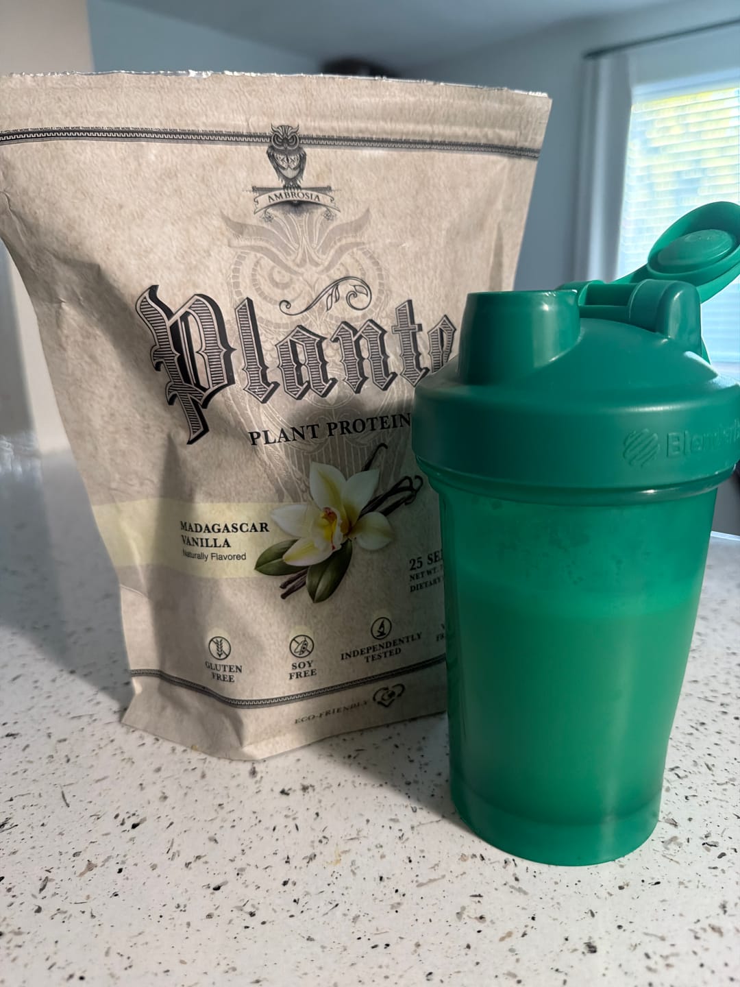 Customer photo review of Planta® - Premium Plant Protein (25 Servings)