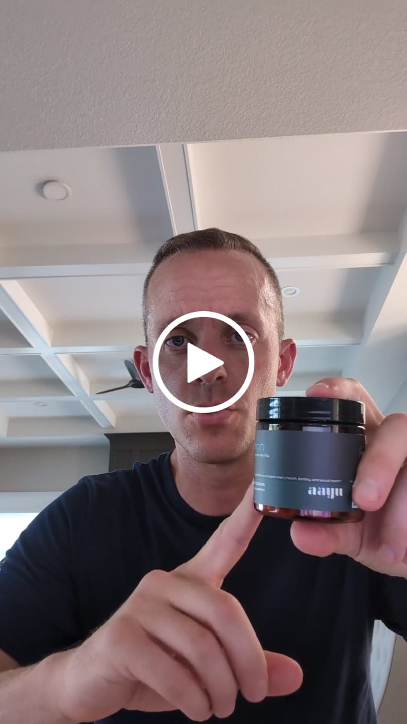 Customer video review of Aayu All Natural Testosterone Support Supplement For Men