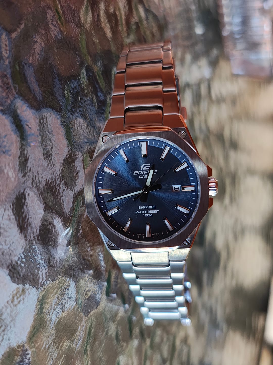 Customer photo review of Reloj Casio Edifice EFR-S108D-2AVU "Casioak" Metálico Sapphire
