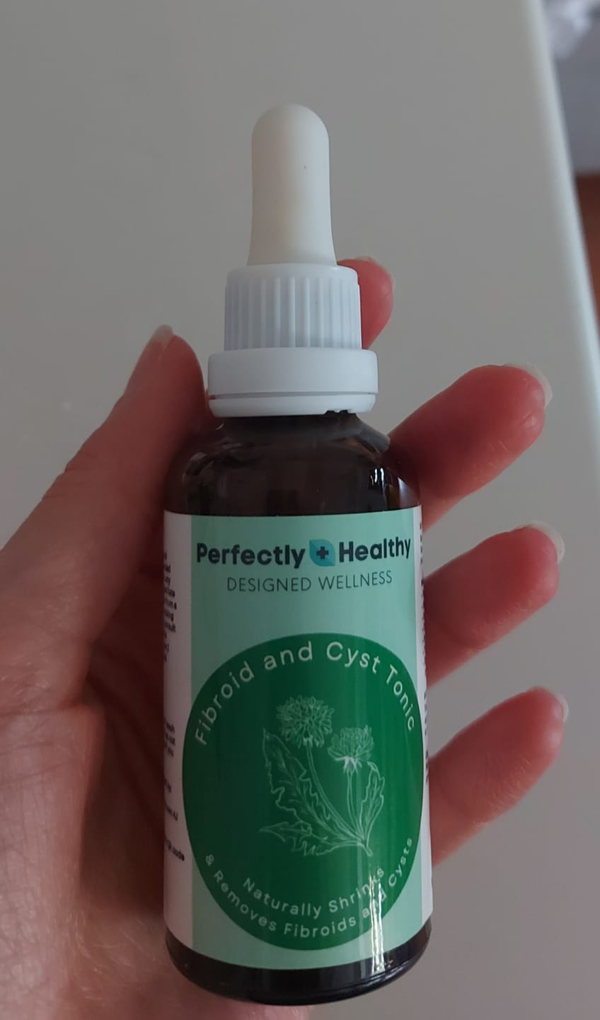 Customer photo review of Female Fibroid & Cyst Tonic