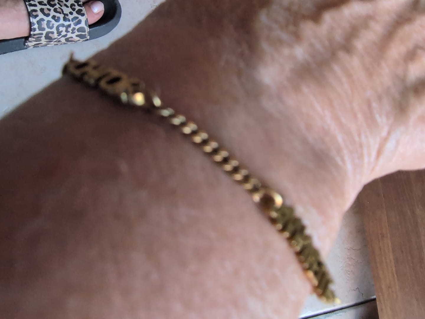 Customer photo review of Bracelet personnalisé avec nom