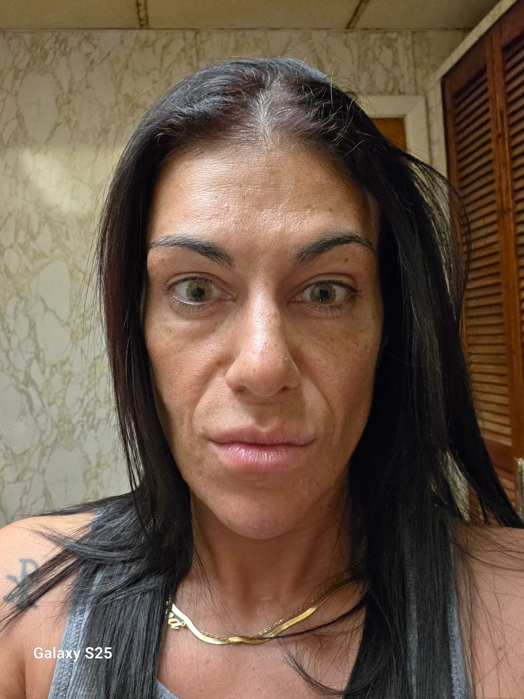 Customer photo review of Hidrocor AVELA Brown Prescription Colored Contact Lenses