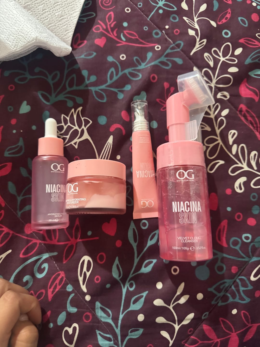 Customer photo review of KIT DE NIACINAMIDA X4 PRODUCTOS