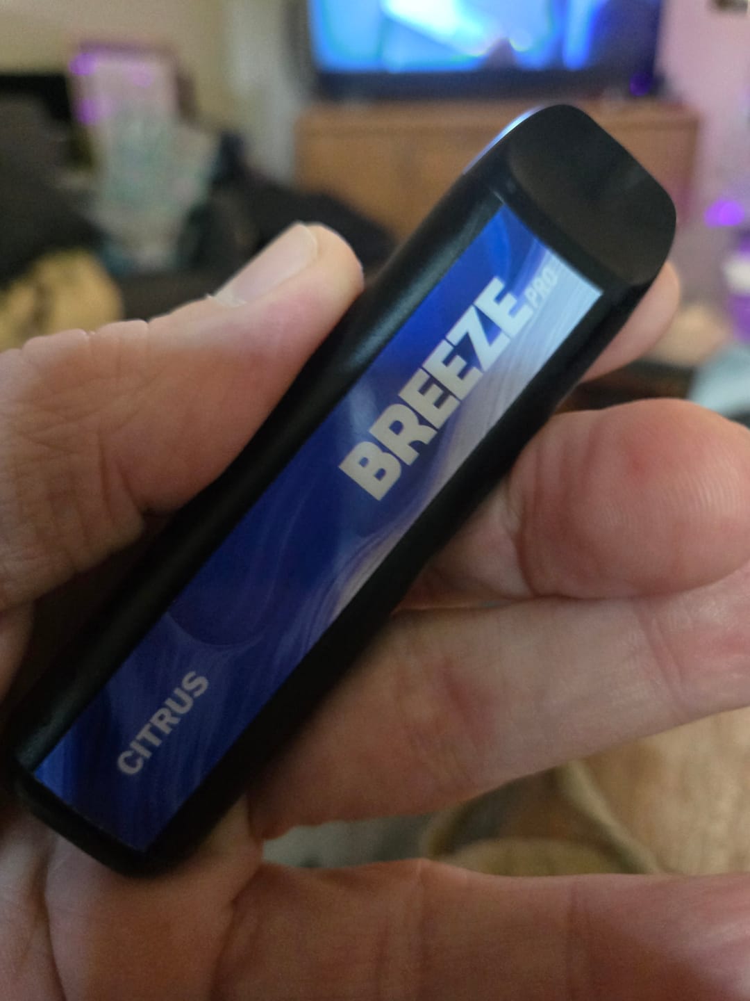 Customer photo review of Breeze Pro Disposable Vape