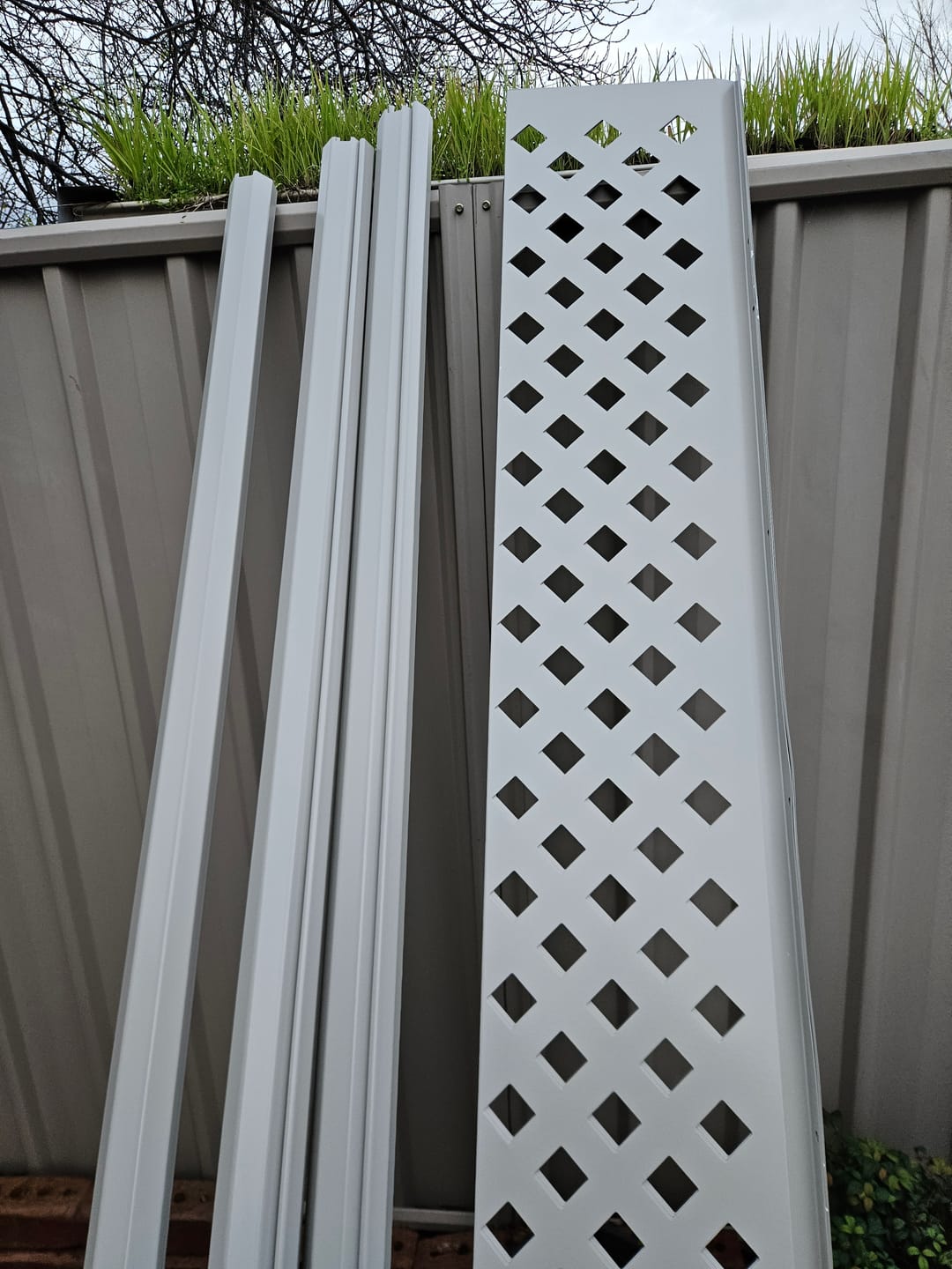 Customer photo review of Fence Extensions for Colorbond Fences