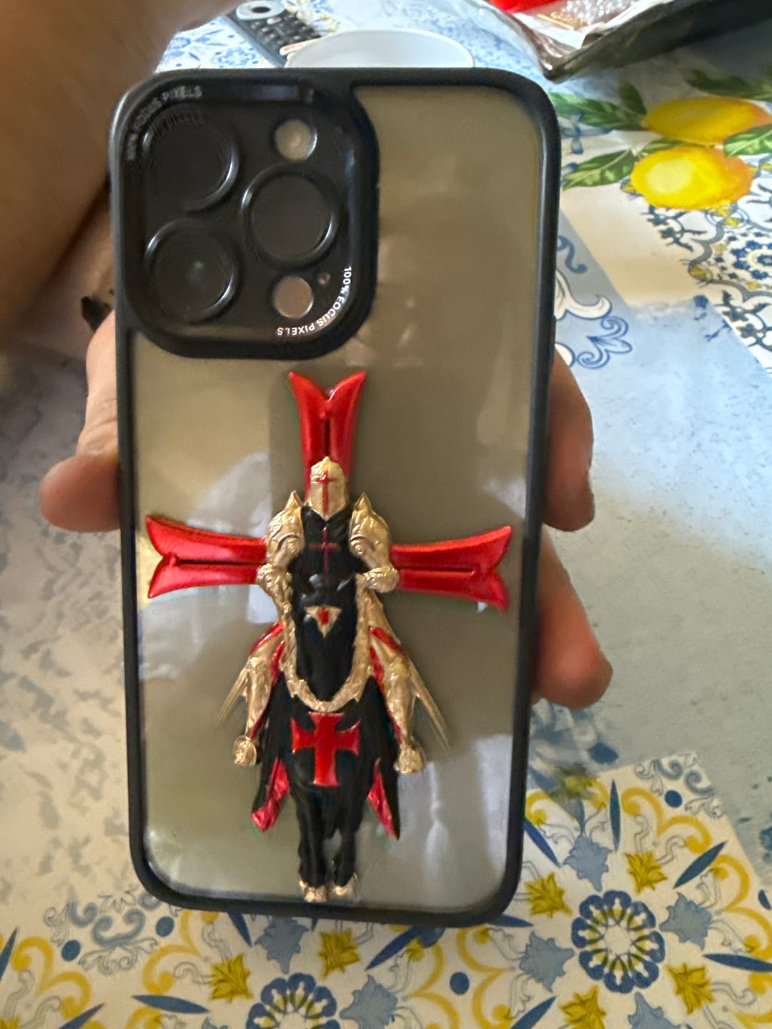 Customer photo review of Crimson Templar