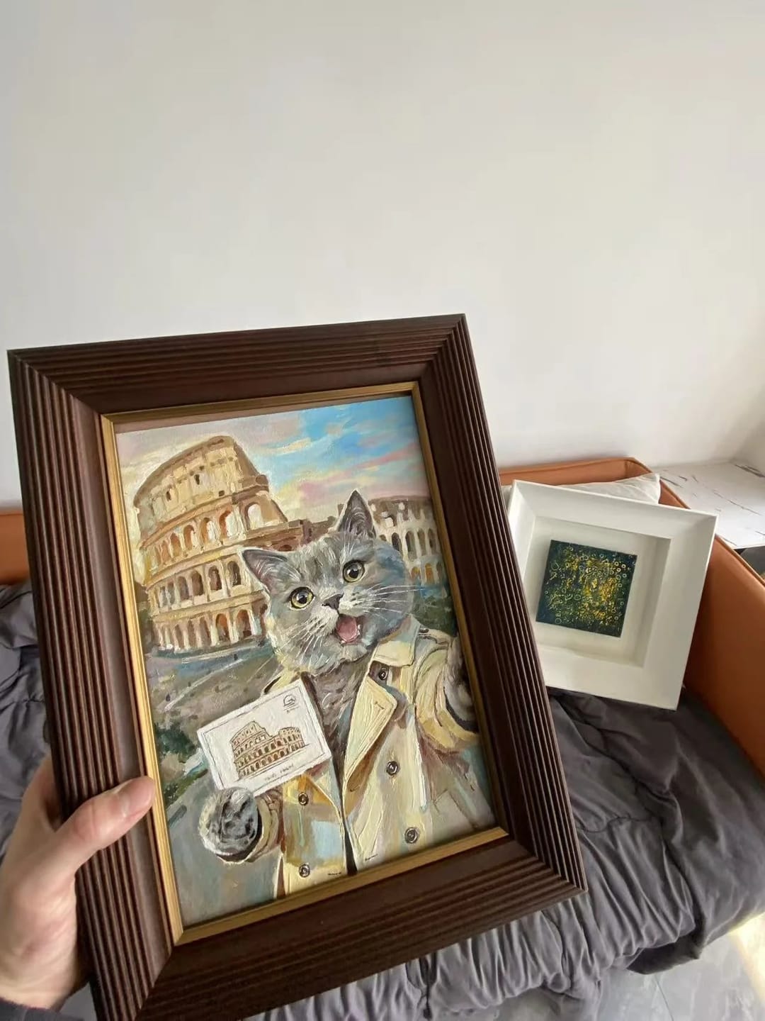 Customer photo review of Design your own | Would Tour | Hand-painted Pet Portrait