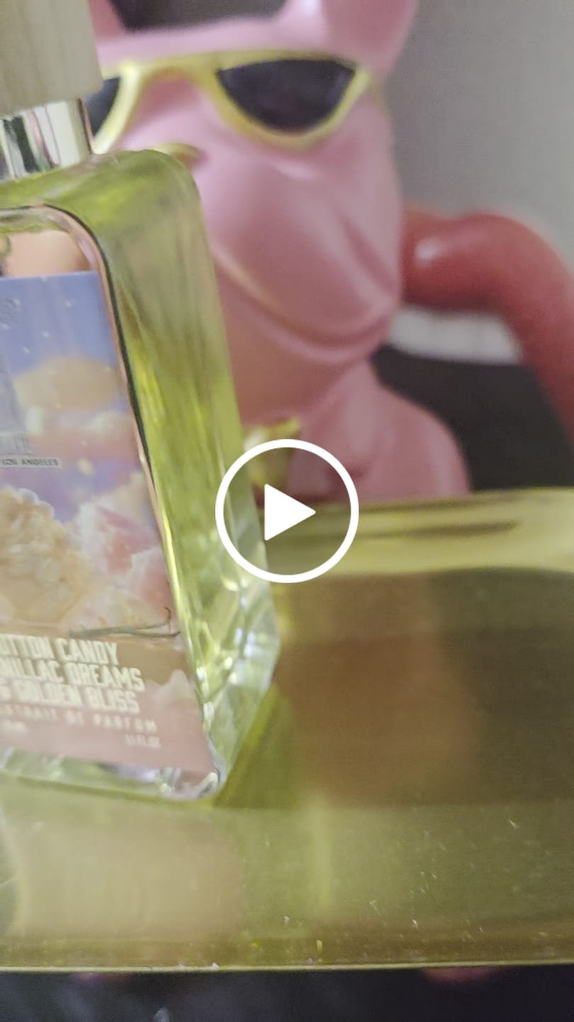Customer video review of Cotton Candy Vanillac Dreams & Golden Bliss