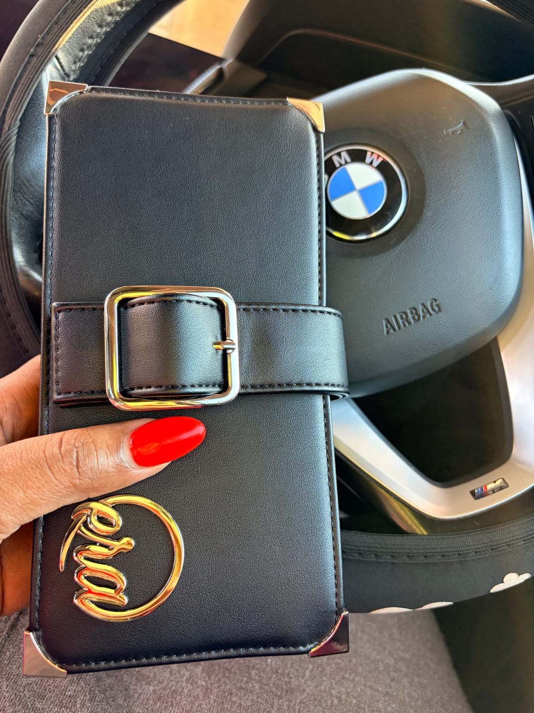 Customer photo review of Black ERA Signature Wallet
