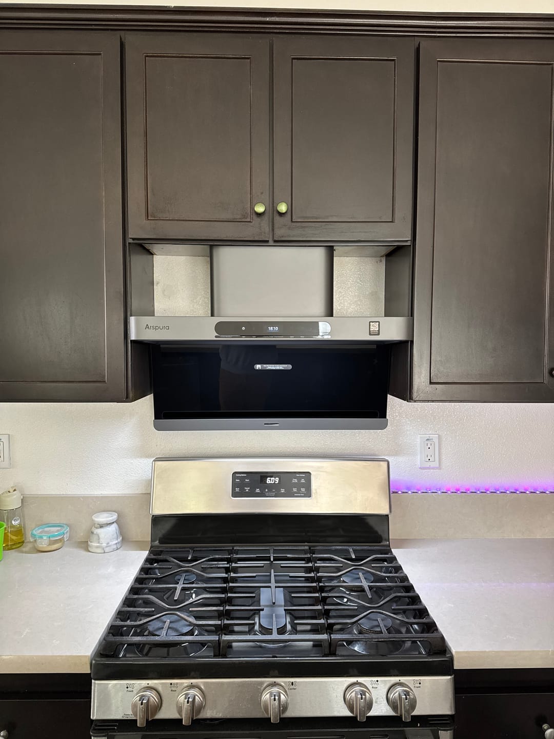 Customer photo review of Arspura 30'' F1 High-Velocity Range Hood
