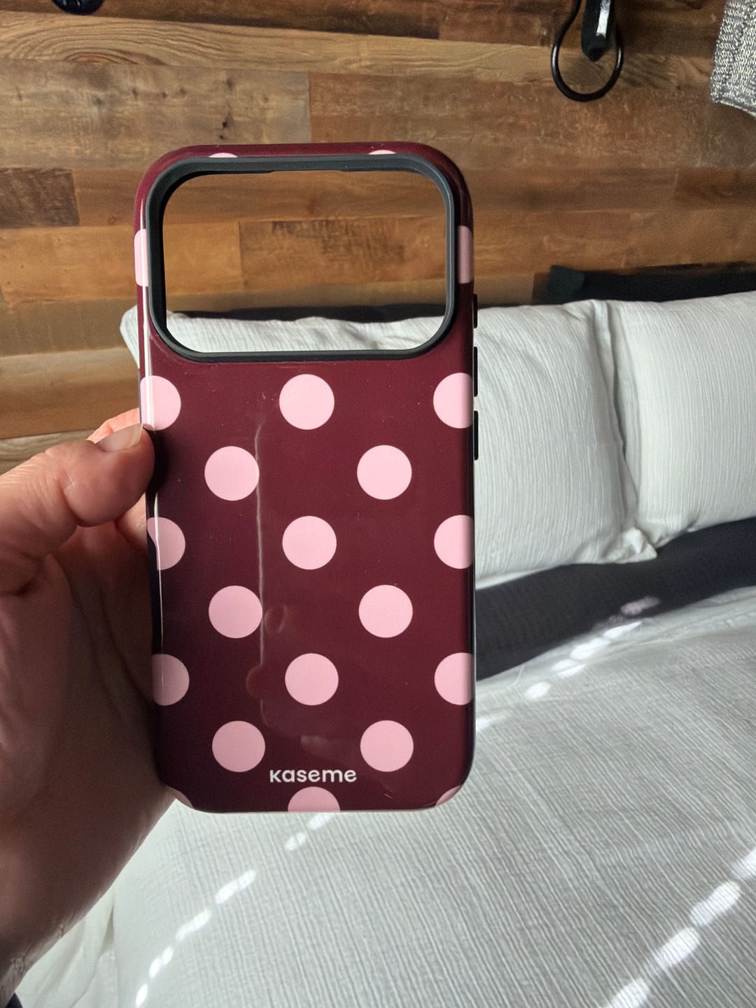 Customer photo review of Couture Burgundy