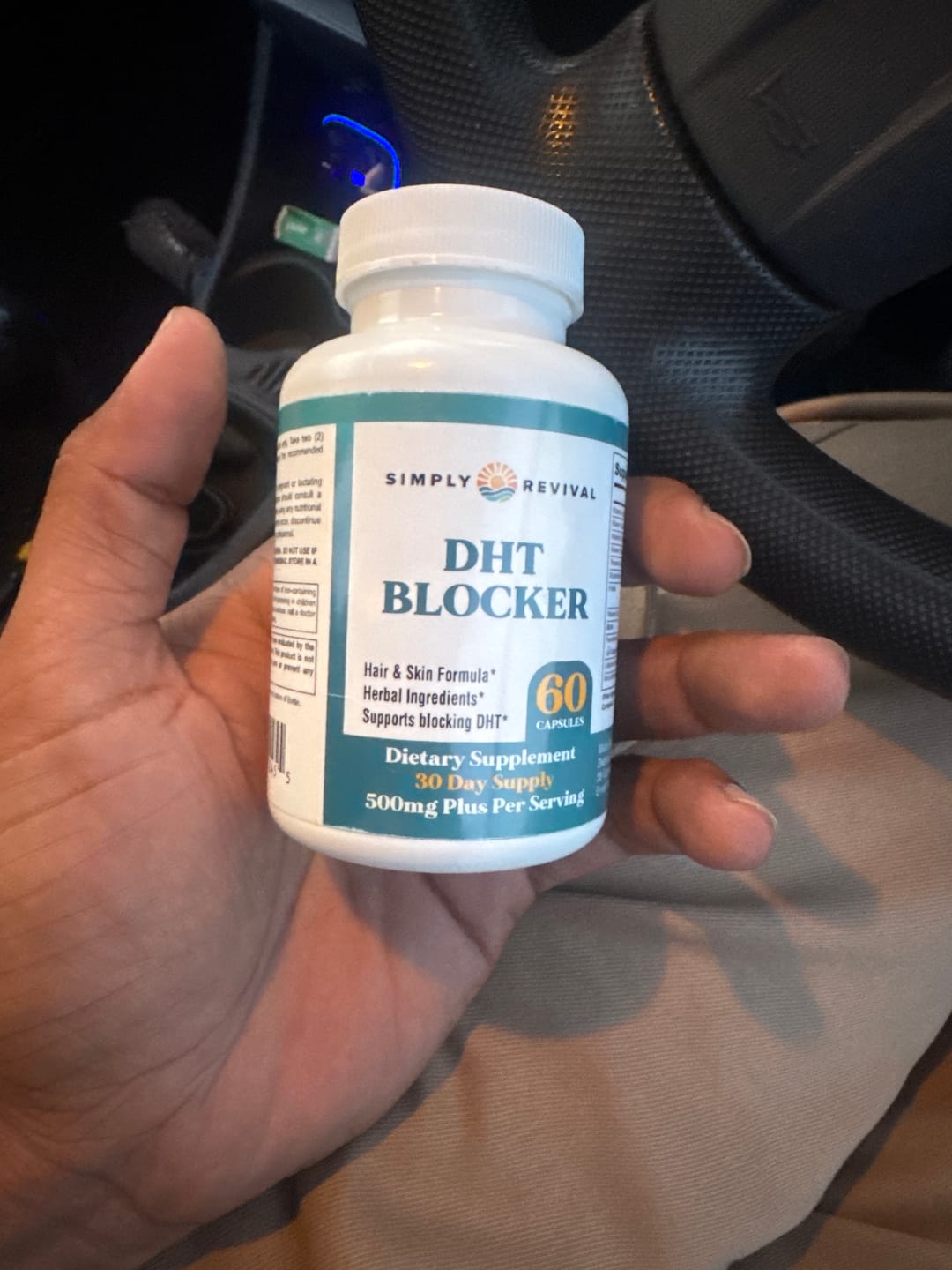 Customer photo review of Natural DHT Blocker