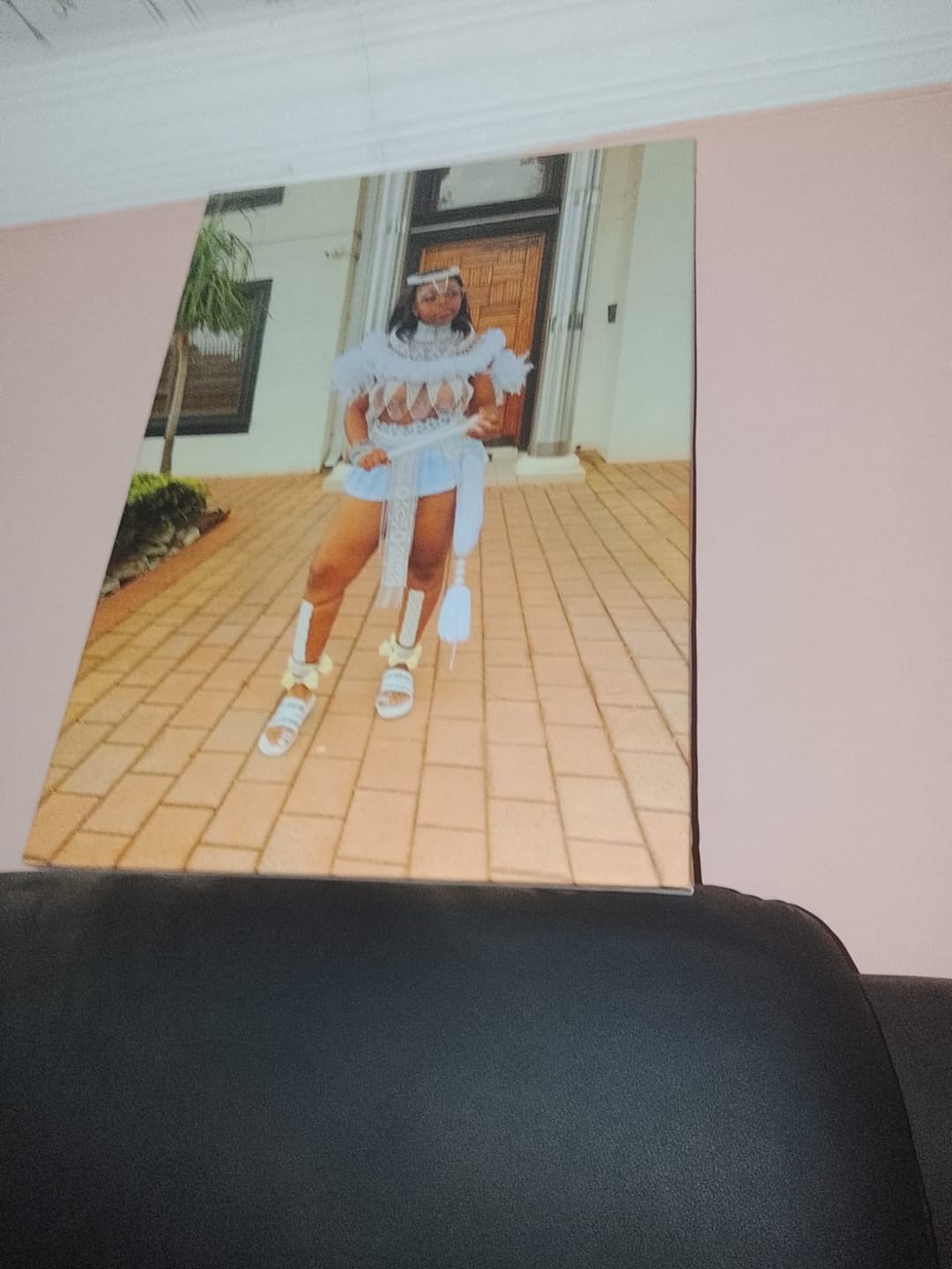 Customer photo review of Single Canvas Options (A5 - A0)