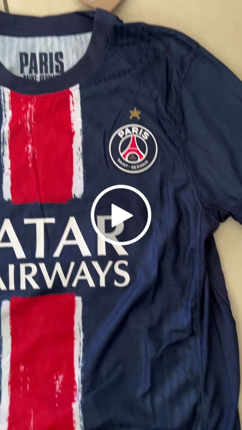 Customer video review of Maillot player Paris Saint Germain 24/25 - (PSG)