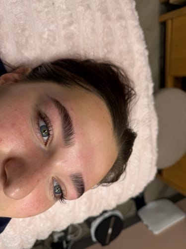 Customer photo review of Cysteamine Brow & Lash Lamination Kit - Step 1 - 15ml