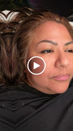 Customer photo review of Blue Black - Brow & Lash Tint - 15ml
