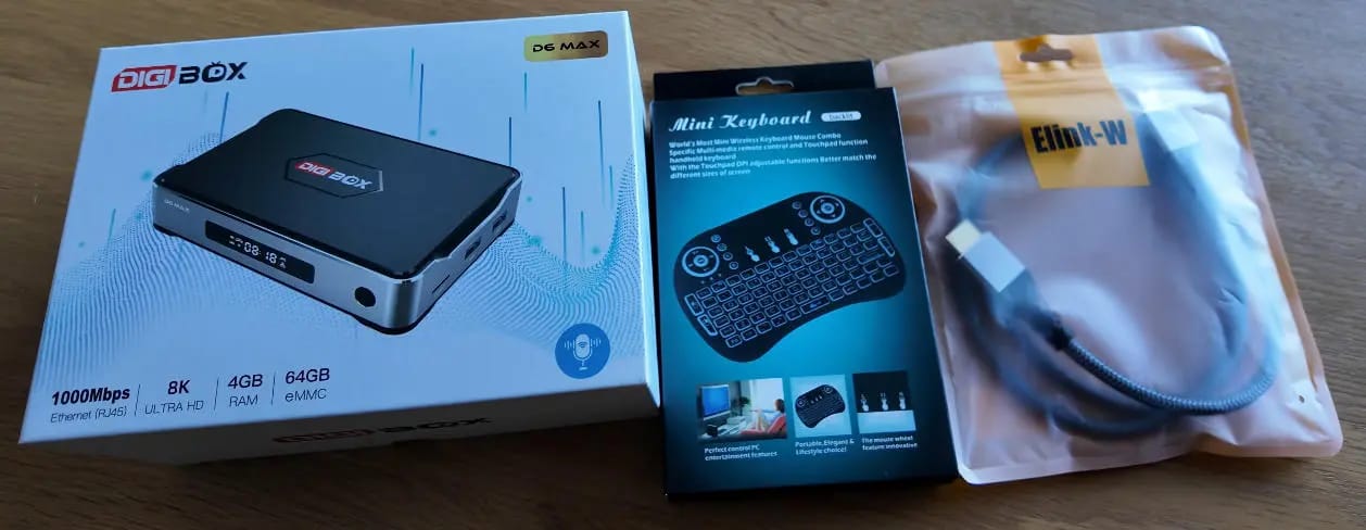 Customer photo review of DIGIBOX D6 MAX デジボックス｜8K対応スマートTVボックス