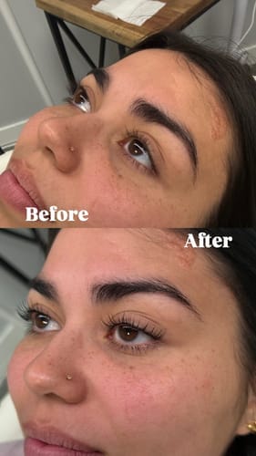 Customer photo review of Lash Lift Kit - Step 3 - 10 Sachets