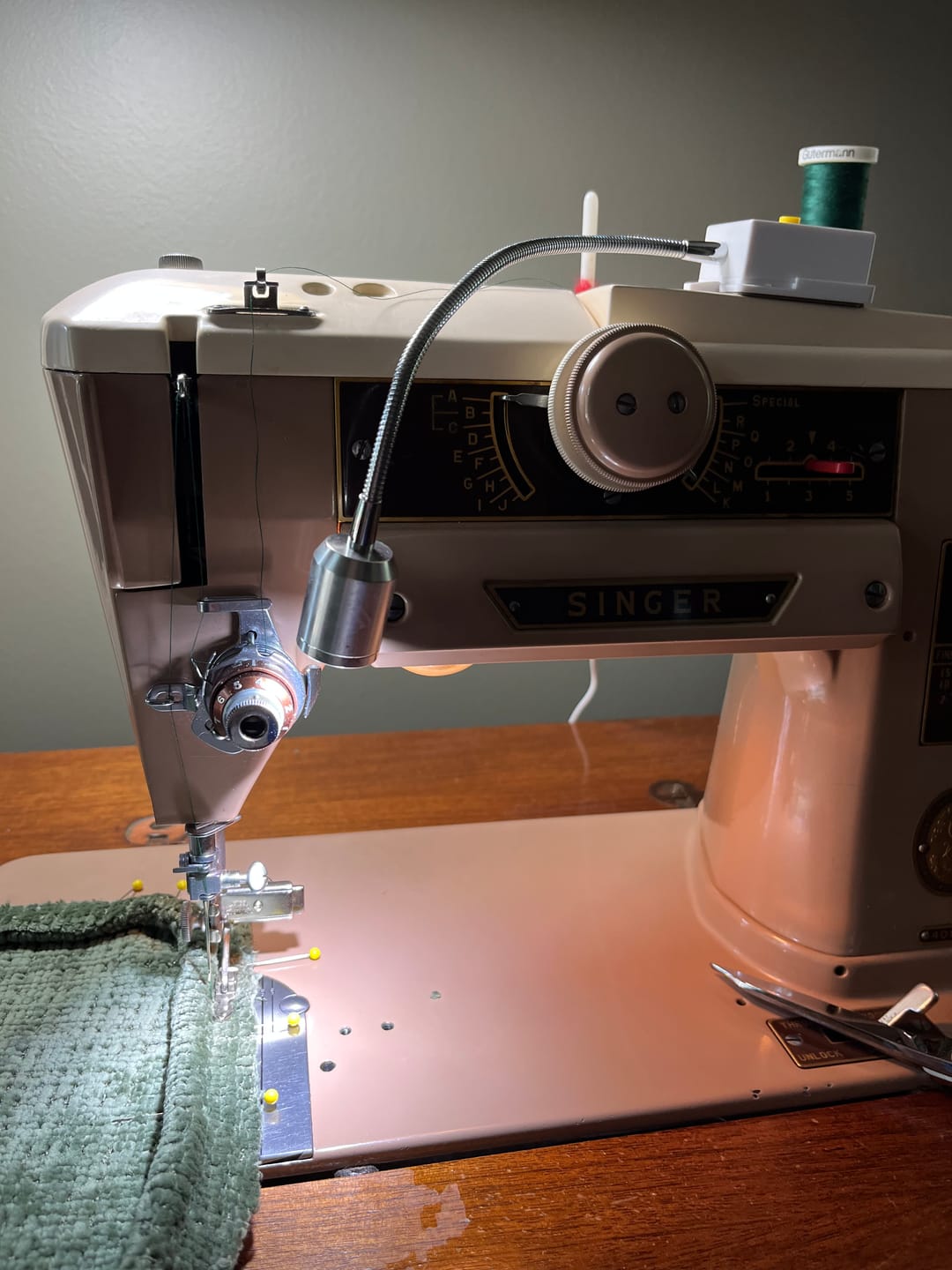 Customer photo review of Sew Creative Flexible Light #SCFL
