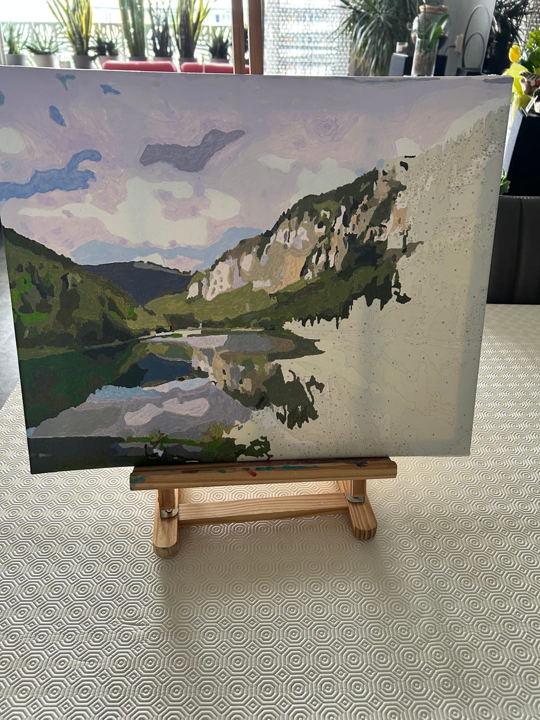 Customer photo review of Eigen Foto | Schilderen op nummer