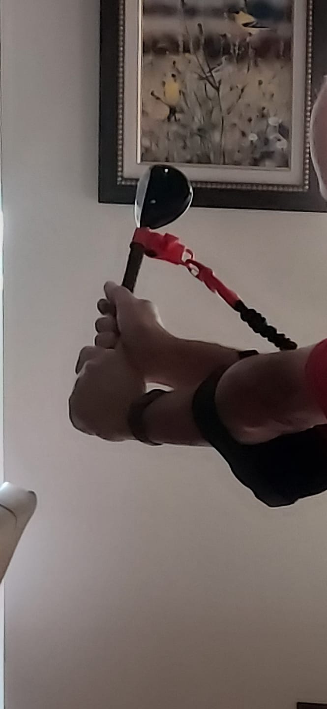 Customer photo review of Swing Trainer *compare with PlaneMate (formerly a Tour Striker product)
