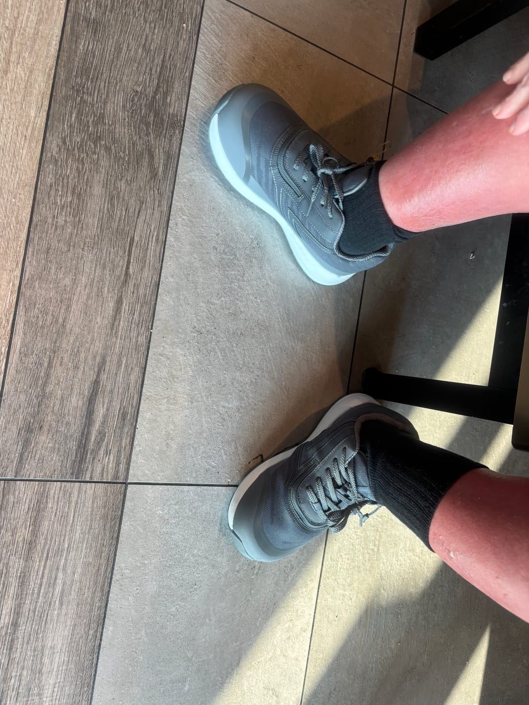 Customer photo review of Men's Charcoal BILLY Goat CPMA Certified AFO-Ready
