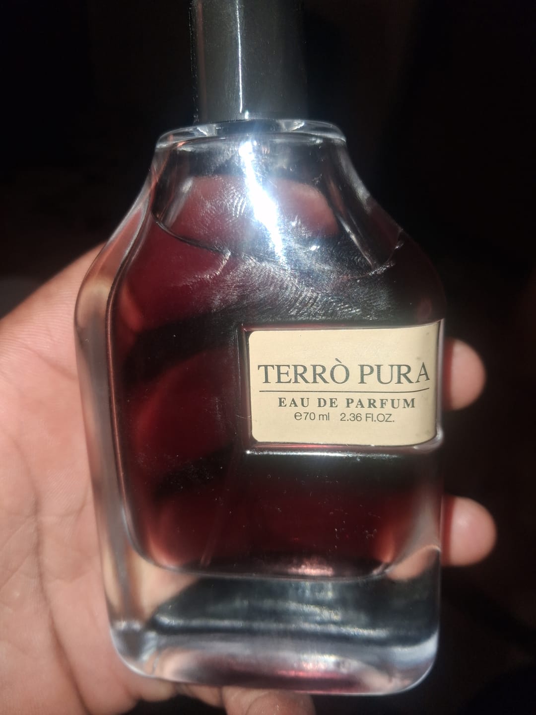 Customer photo review of Terrò Pura EDP 100ml