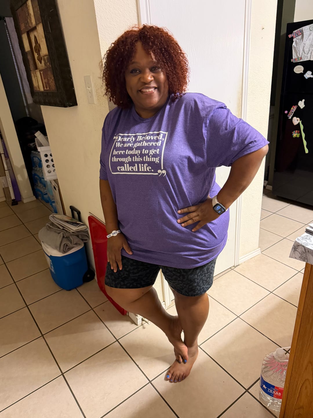 Customer photo review of Dearly Beloved