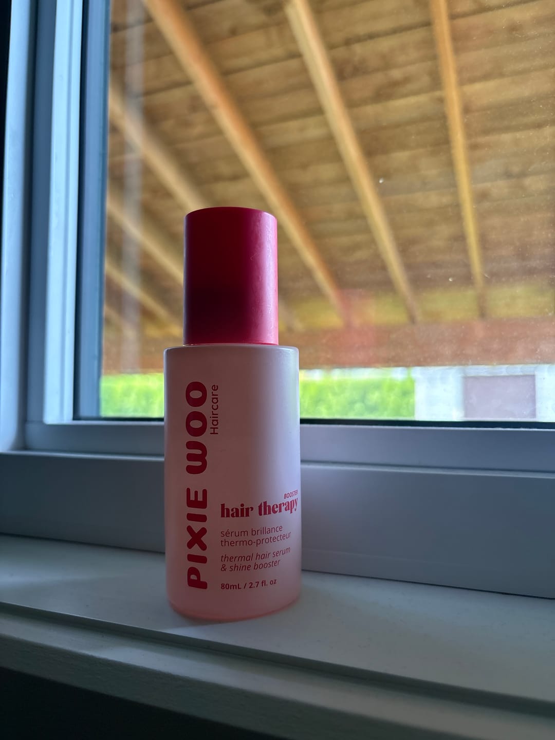 Customer photo review of Thermal hair serum & shine booster - Coco Cherry