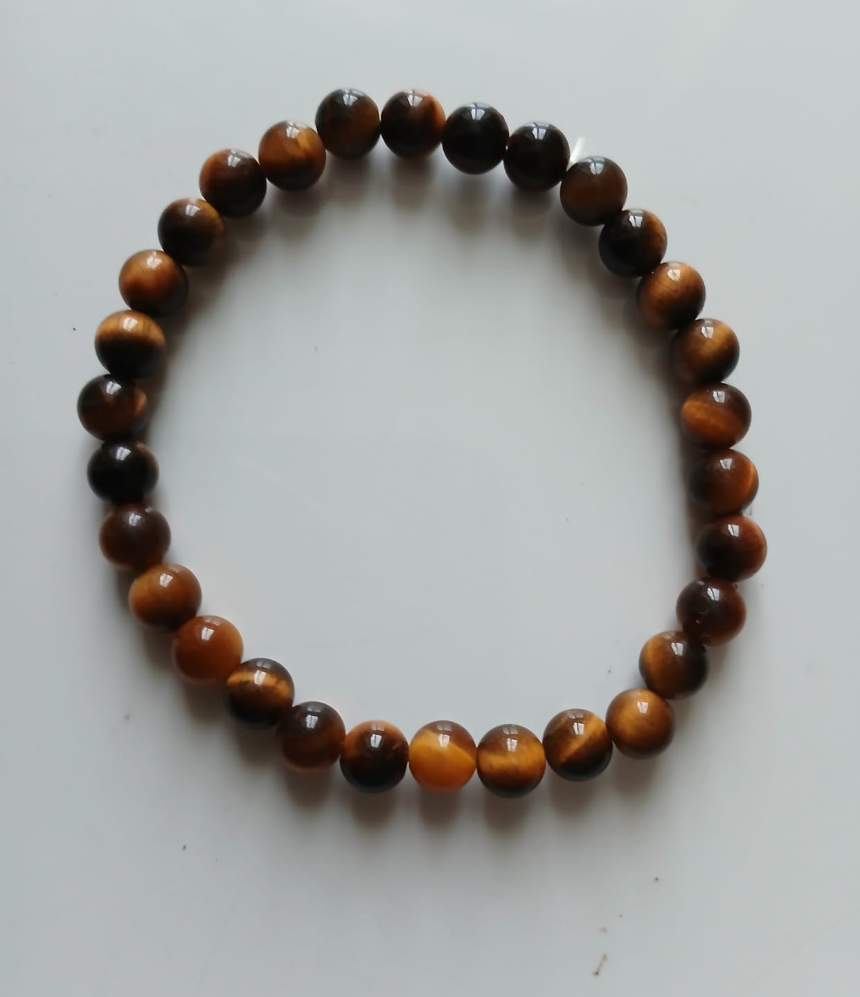 Customer photo review of Bracelet Oeil de Tigre 6mm