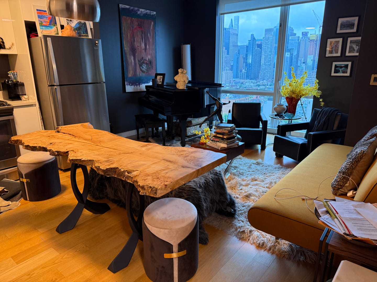 Customer photo review of Table Legs 28.2" H for Dining Tables and Woodworking Projects - 423 Curva