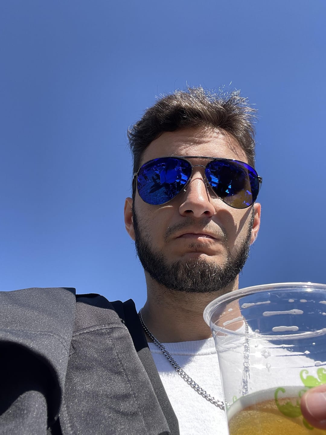 Customer photo review of Juniper | Aviator Sunglasses
