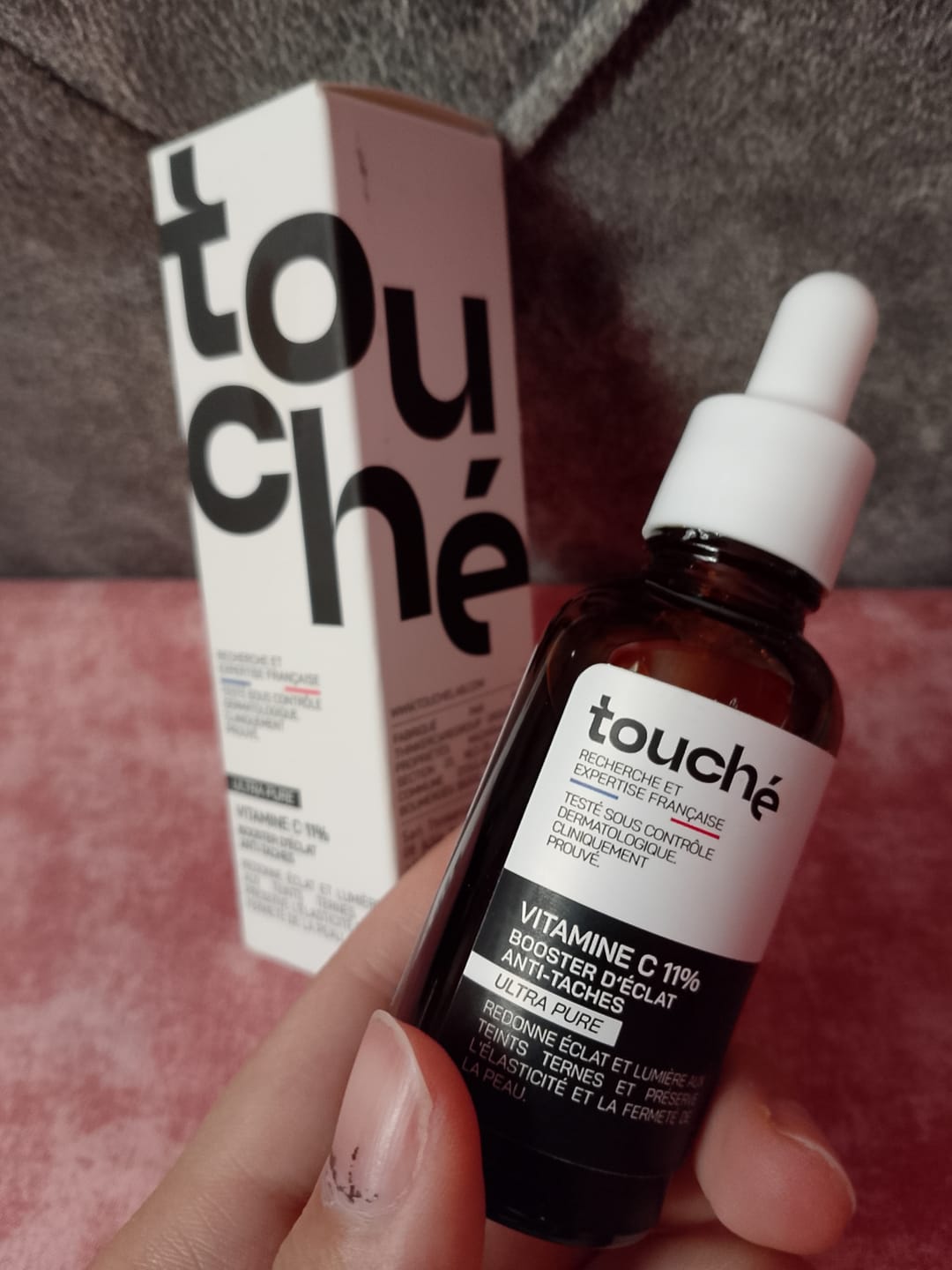Customer photo review of VITAMINE C 11% ULTRA PURE · HIGH POTENCY