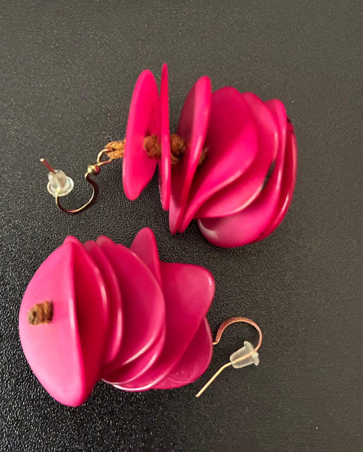 Customer photo review of Edna Earrings