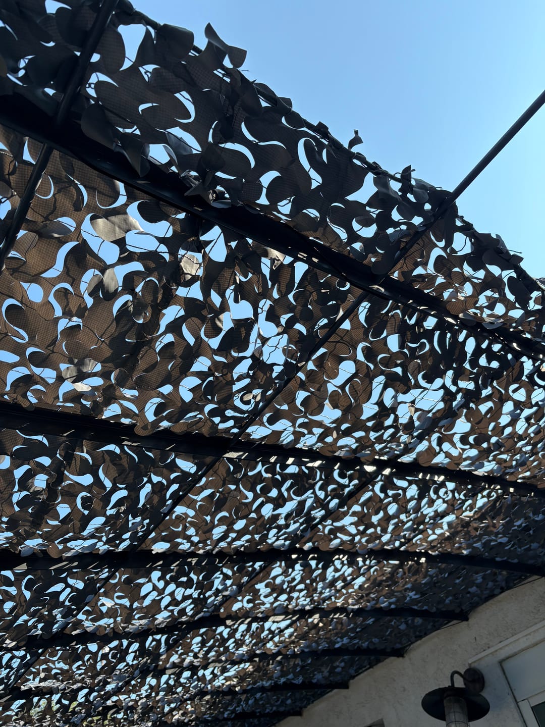 Customer photo review of Filet de camouflage renforcé gris