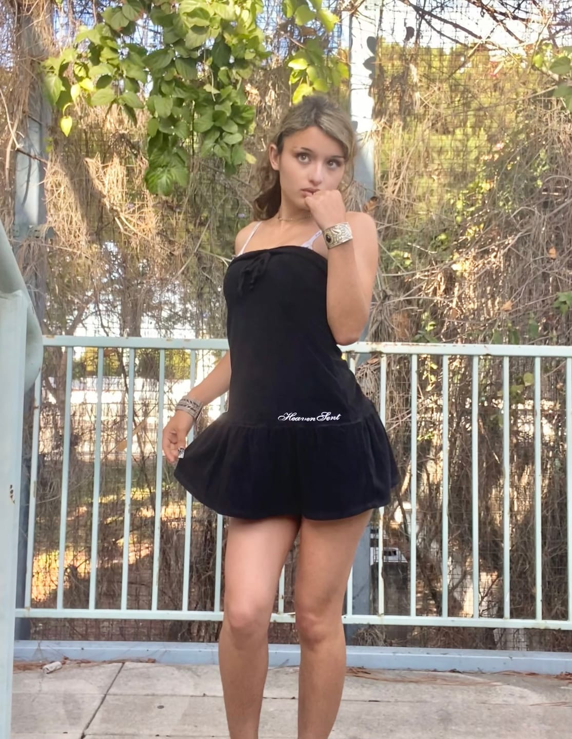 Customer photo review of Malibu Dress - Black