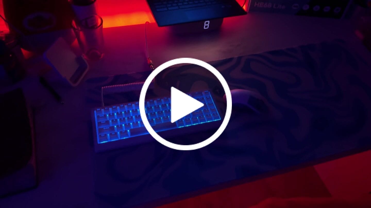Customer video review of Liquid Blue Mousepad