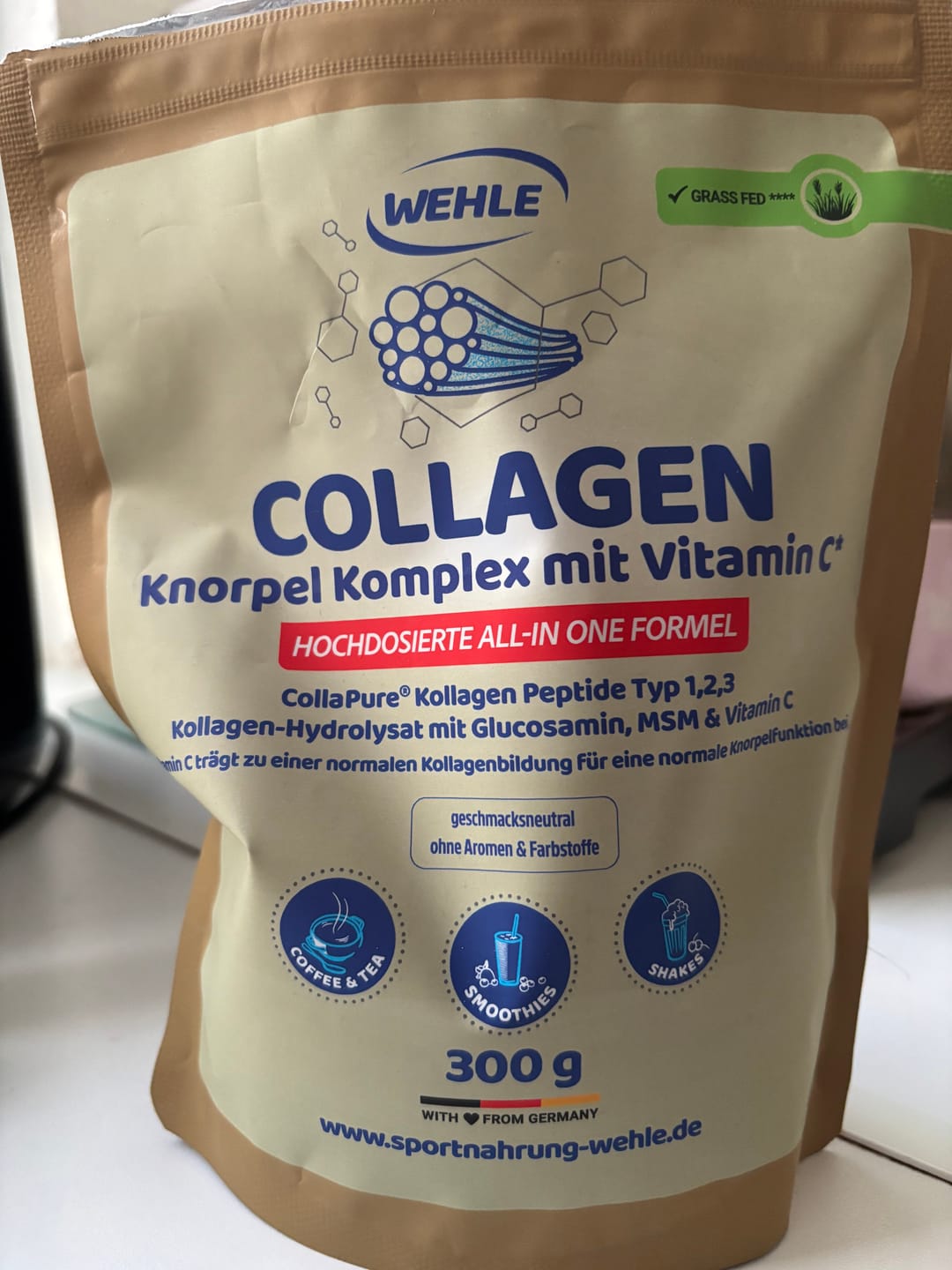Customer photo review of Collagen Knorpel Komplex - Neuheit
