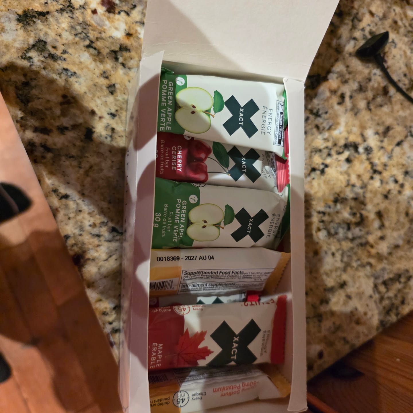Customer photo review of XACT Energy Mixed Boxes