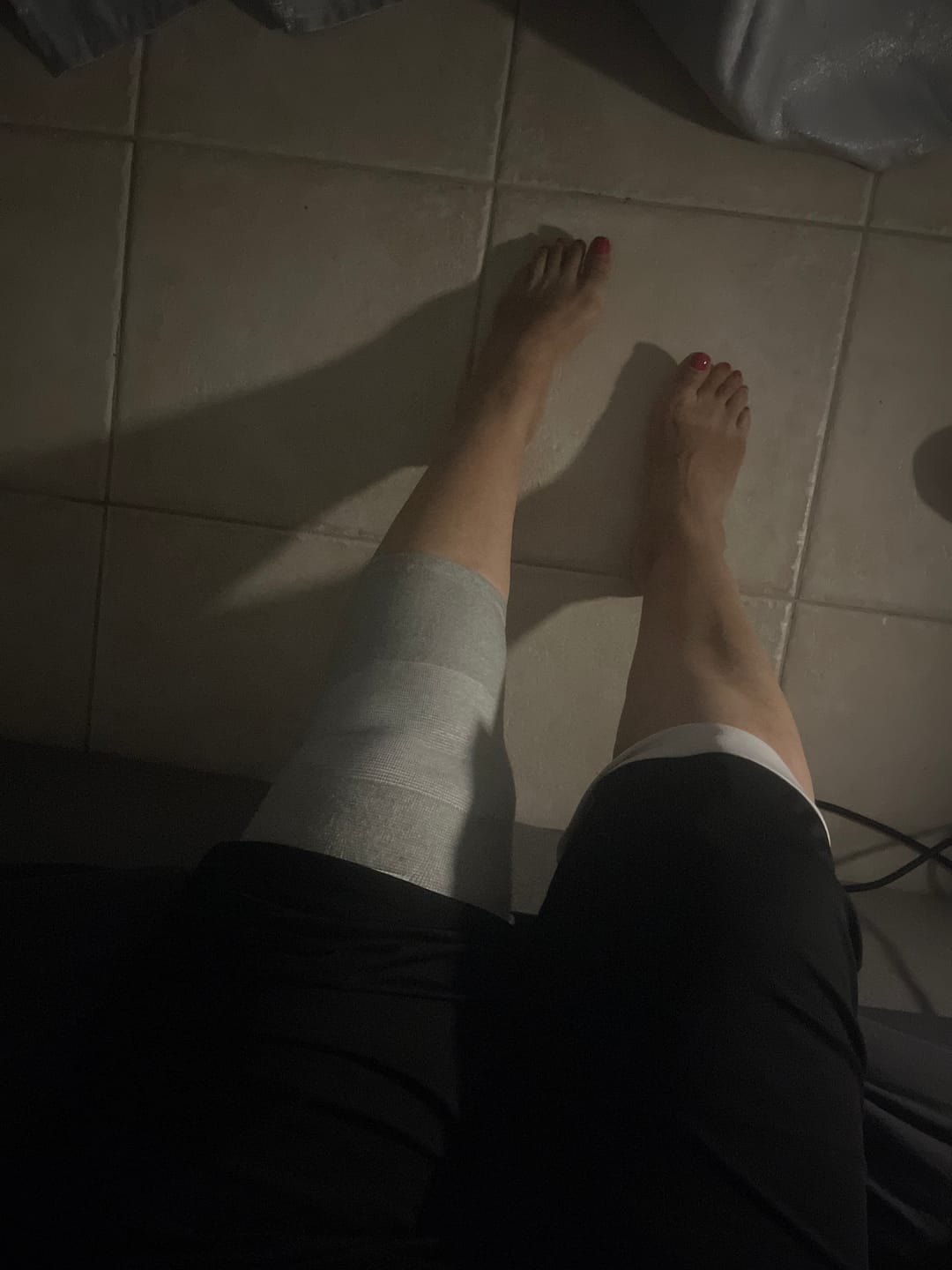 Customer photo review of Genouillère de Compression