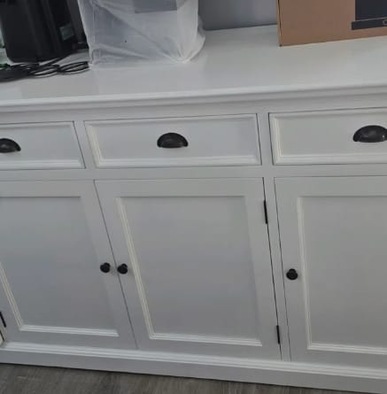 Customer photo review of Halifax Large Buffet 4 Doors 4 Drawers 79''