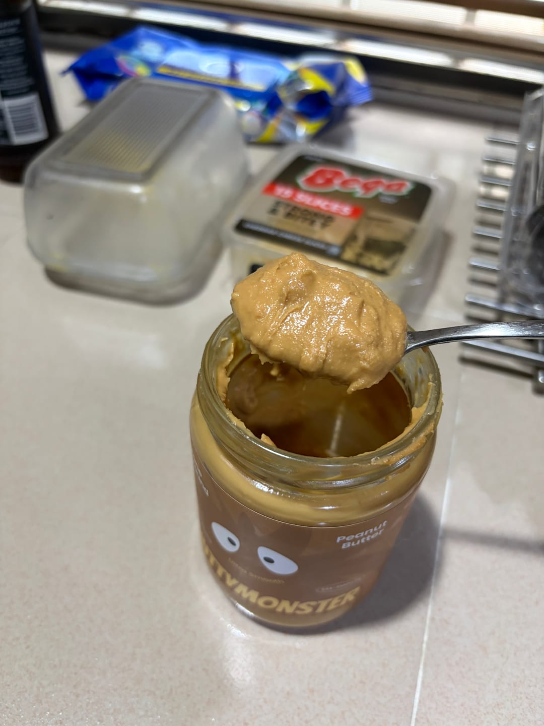 Customer photo review of NUTTYMONSTER ULTRA SMOOTH 320G