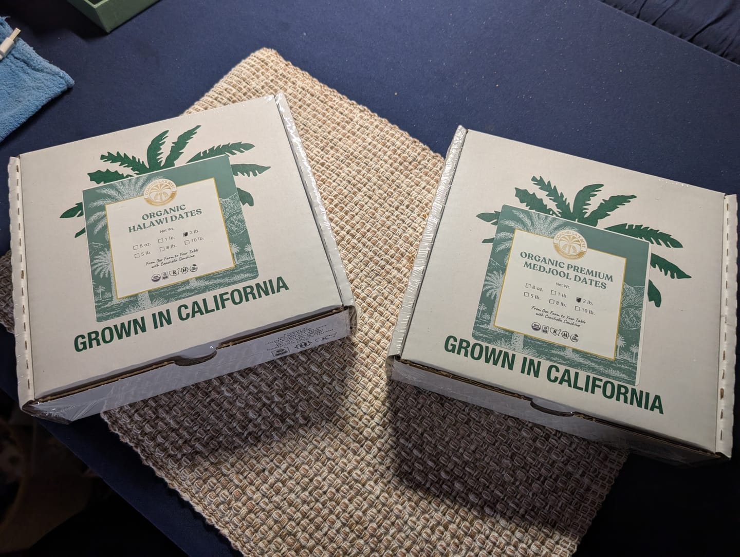 Customer photo review of Organic Premium Medjool Dates Box