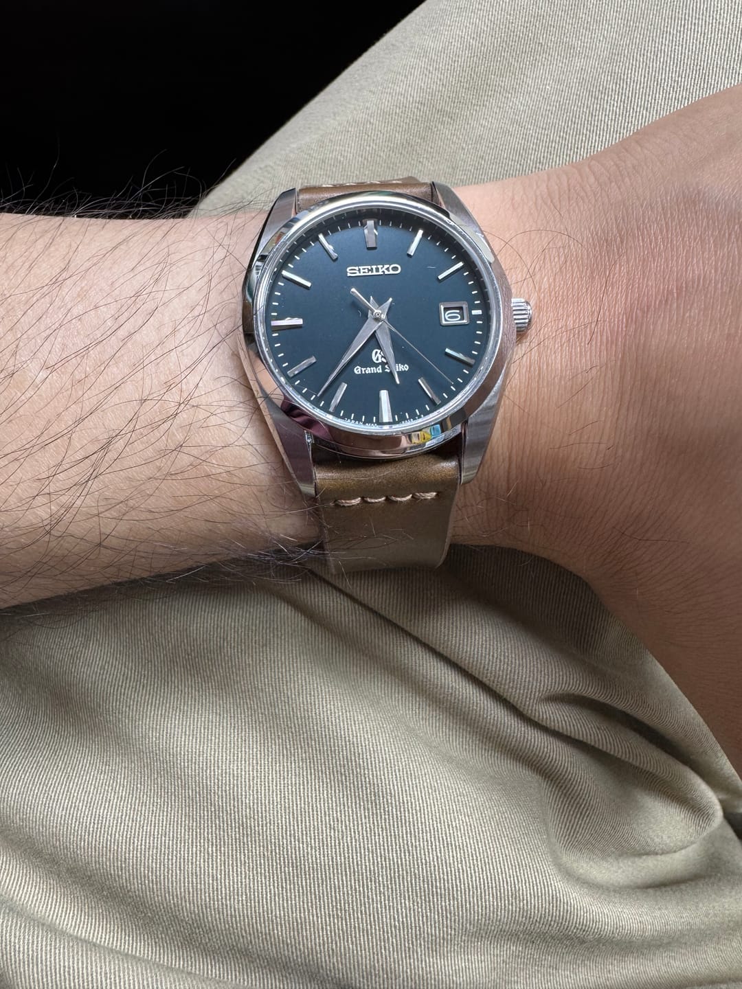 Customer photo review of Unlined Bourbon Shell Cordovan